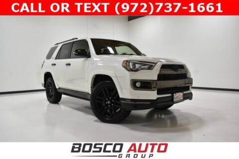 2019 Toyota 4Runner for sale at Bosco Auto Group in Flower Mound TX
