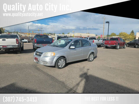 2009 Chevrolet Aveo for sale at Quality Auto City Inc. in Laramie WY
