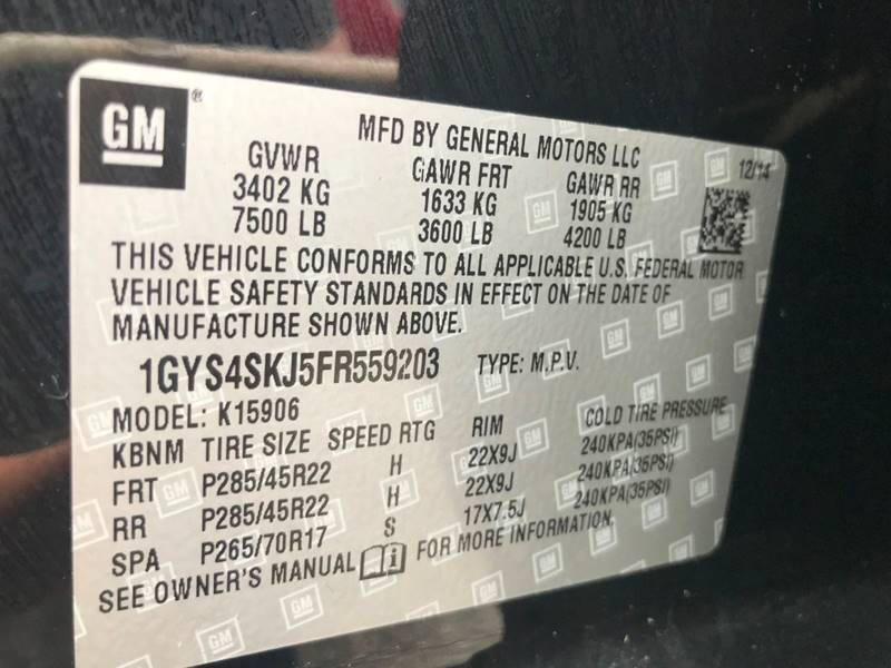 2015 Cadillac Escalade ESV Luxury