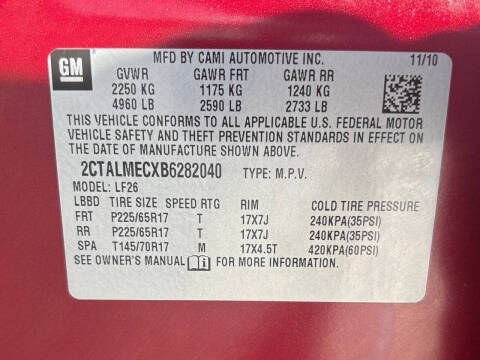 2011 GMC Terrain SLE-1