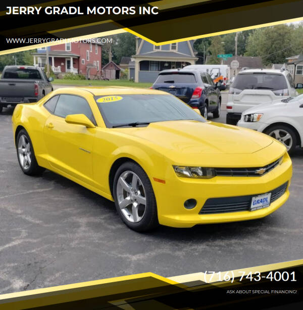 2015 Chevrolet Camaro for sale at JERRY GRADL MOTORS INC in North Tonawanda NY