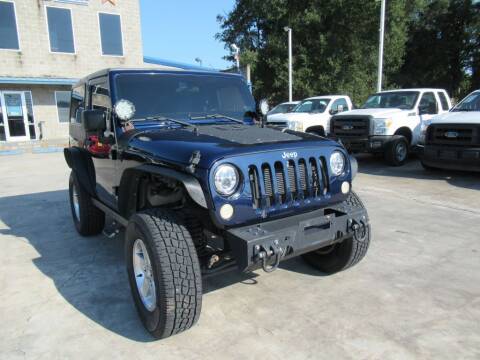 2013 Jeep Wrangler for sale at Lone Star Auto Center in Spring TX