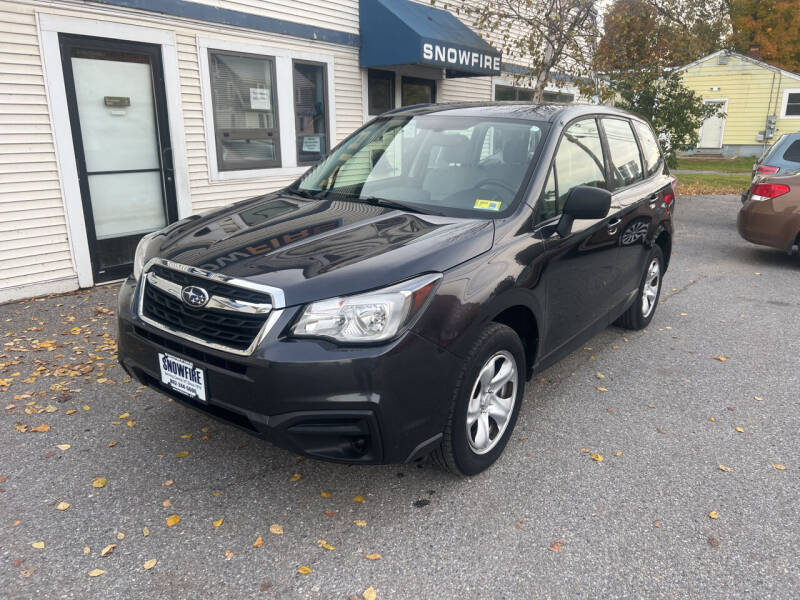 2018 Subaru Forester for sale at Snowfire Auto in Waterbury VT