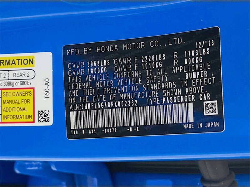 2024 Honda Civic Type R