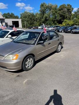 2001 Honda Civic for sale at Off Lease Auto Sales, Inc. in Hopedale MA