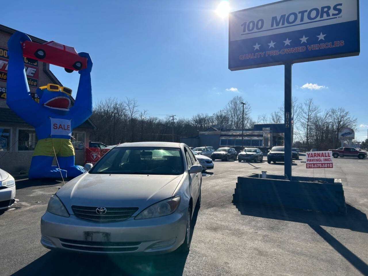 2004 Toyota Camry for sale at 100 Motors in Bechtelsville, PA