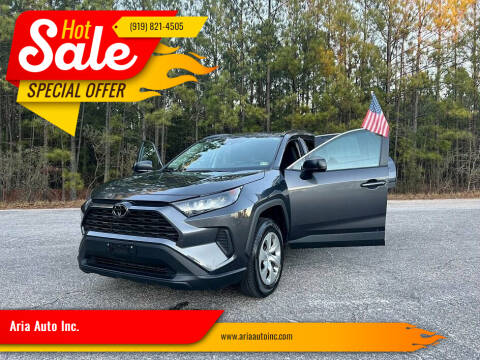 2020 Toyota RAV4 for sale at Aria Auto Inc. in Raleigh NC