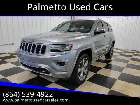 2014 Jeep Grand Cherokee for sale at Palmetto Used Cars in Piedmont SC