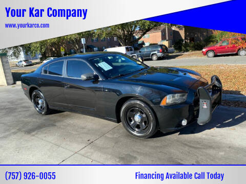 2012 Dodge Charger for sale at Your Kar Company in Norfolk VA