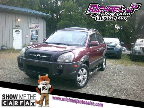 2006 Hyundai Tucson for sale at MICHAEL J'S AUTO SALES in Cleves OH