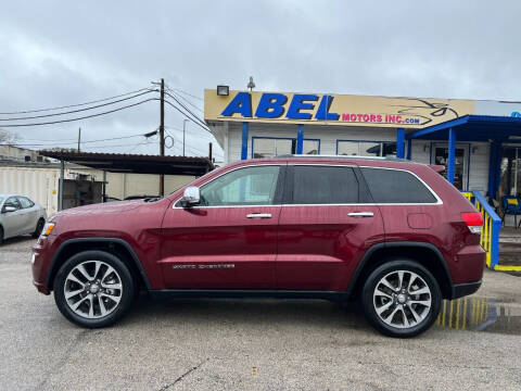 2018 Jeep Grand Cherokee for sale at Abel Motors, Inc. in Conroe TX