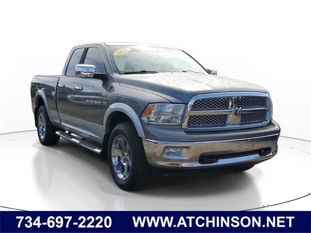 Used 2012 RAM Ram 1500 Laramie with VIN 1C6RD7JT0CS274165 for sale in Belleville, MI