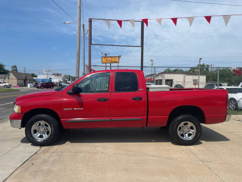 2002 Dodge Ram Pickup 1500 for sale at D & M Vehicle LLC in Oklahoma City OK