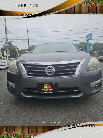 2015 Nissan Altima for sale at CARBUYUS in Ewing NJ