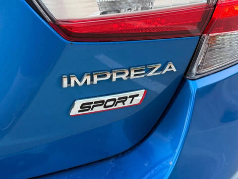 2020 Subaru Impreza Sport
