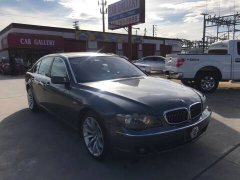 2007 BMW 7 Series for sale at Car Gallery in Oklahoma City OK