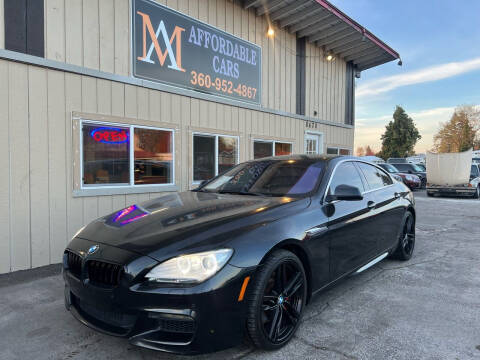 2013 BMW 6 Series for sale at M & A Affordable Cars in Vancouver WA