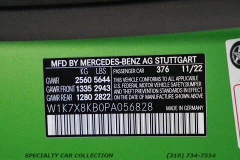 2023 Mercedes-Benz AMG GT 63 S