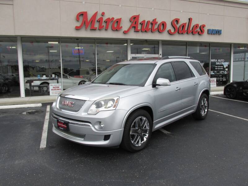 2011 GMC Acadia for sale at Mira Auto Sales in Dayton OH