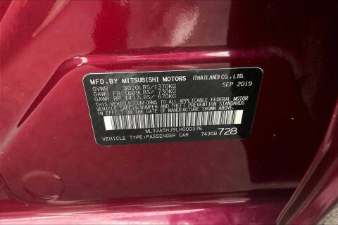 2020 Mitsubishi Mirage LE