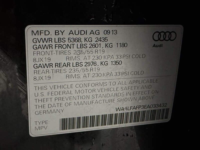 2014 Audi Q5 2.0T quattro Premium Plus