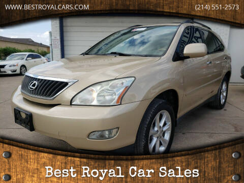 2009 Lexus RX 350 for sale at Best Royal Car Sales in Dallas TX