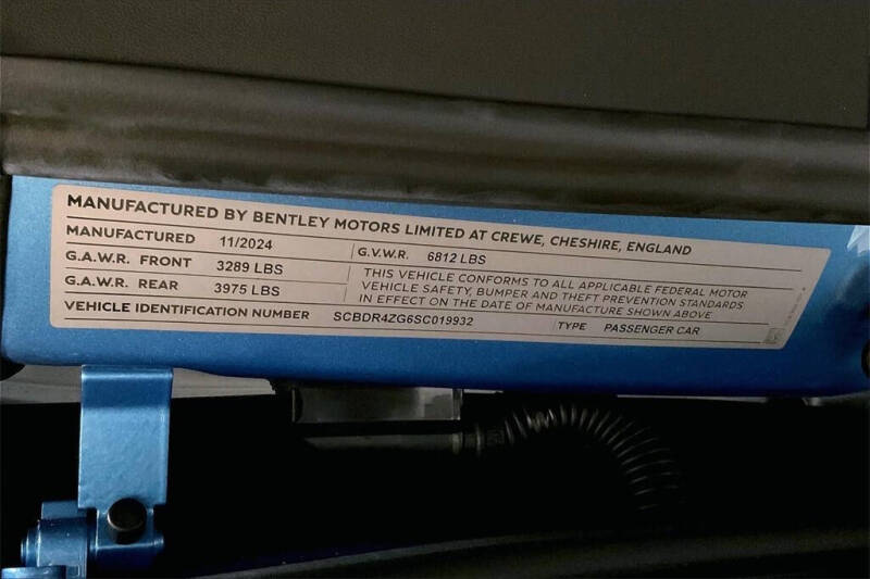 2025 Bentley Continental GTC Speed