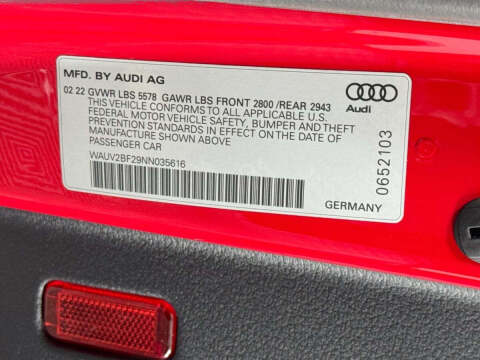 2022 Audi A7 quattro Prestige 55 TFSI