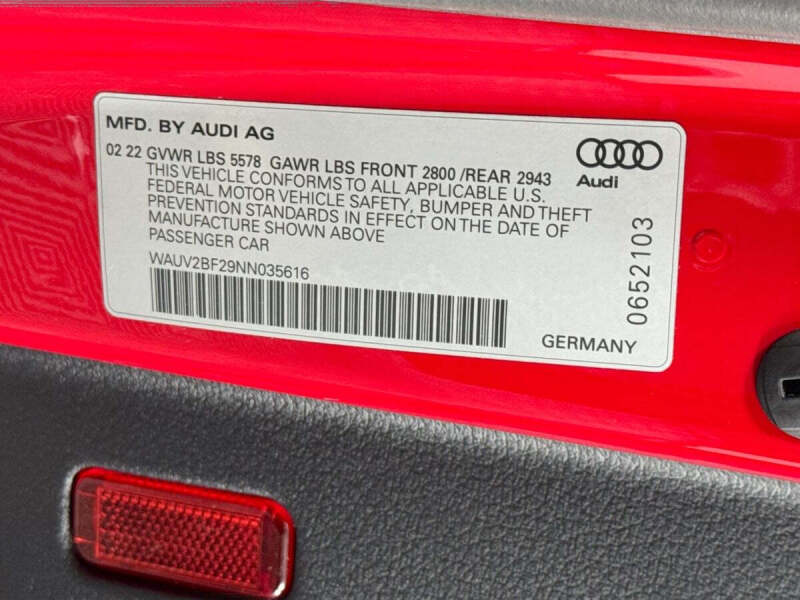 2022 Audi A7 quattro Prestige 55 TFSI