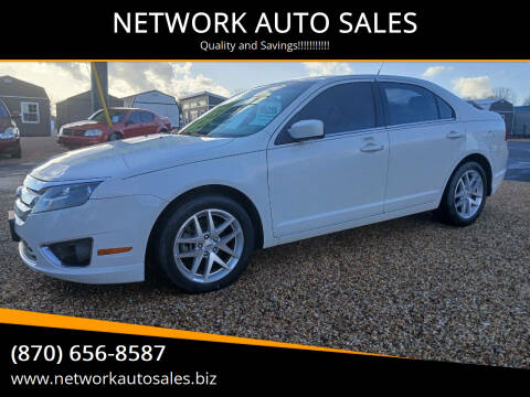 2012 Ford Fusion for sale at NETWORK AUTO SALES in Mountain Home AR