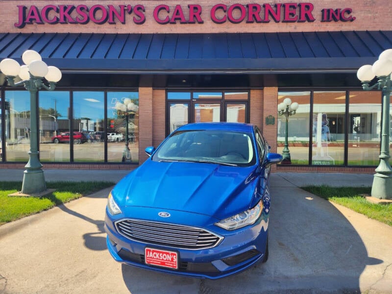 2018 Ford Fusion for sale at Jacksons Car Corner Inc in Hastings NE