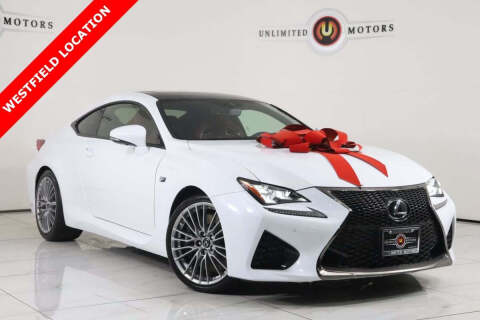 2016 Lexus RC F for sale at INDY'S UNLIMITED MOTORS - UNLIMITED MOTORS in Westfield IN