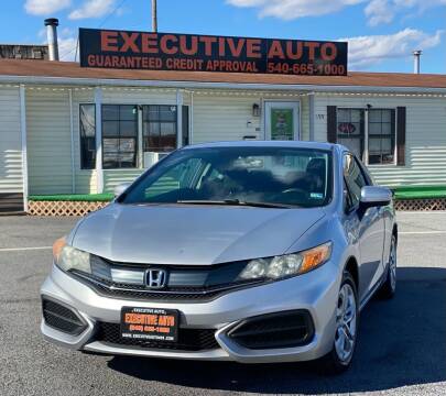 2014 Honda Civic for sale at Executive Auto in Winchester VA