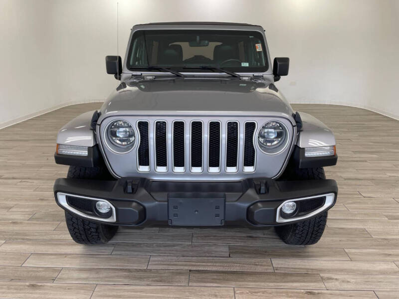 Used 2021 Jeep Wrangler Unlimited Sahara with VIN 1C4HJXEN7MW708861 for sale in Florissant, MO