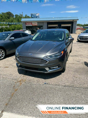 2017 Ford Fusion for sale at WV PREOWNED AUTO GROUP in Saint Albans WV