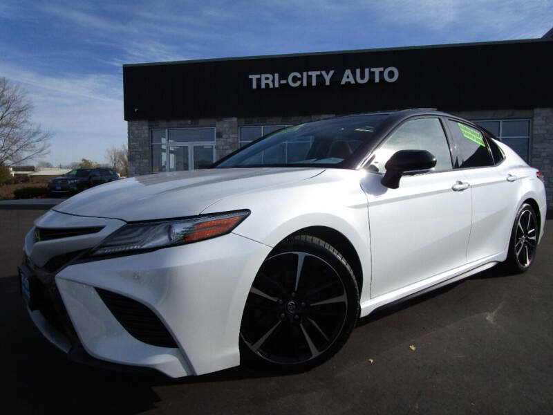 2018 Toyota Camry for sale at TRI CITY AUTO SALES LLC in Menasha WI