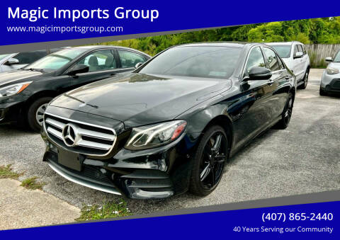 2017 Mercedes-Benz E-Class for sale at Magic Imports Group in Longwood FL