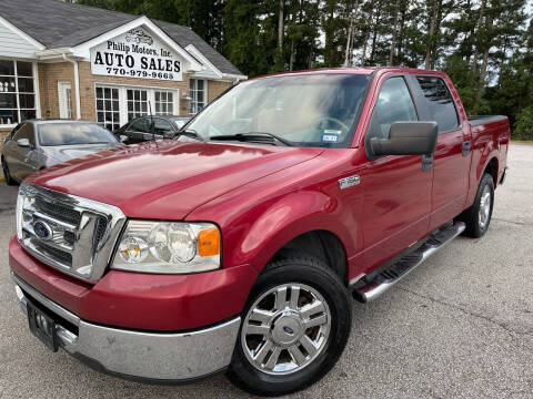 2008 Ford F-150 for sale at Philip Motors Inc in Snellville GA