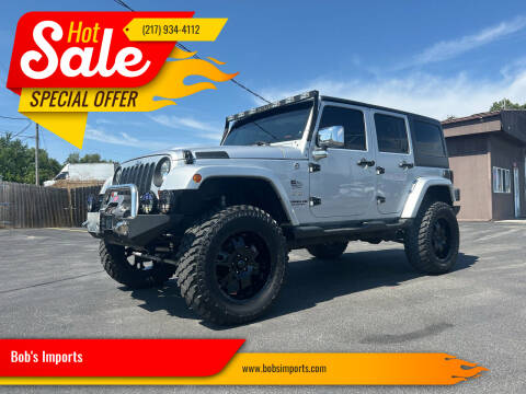 2012 Jeep Wrangler Unlimited for sale at Bob's Imports in Clinton IL