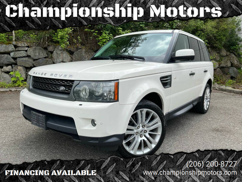 2010 Land Rover Range Rover Sport for sale at Championship Motors in Redmond WA