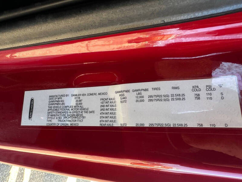 2019 Freightliner Cascadia