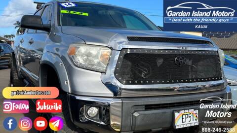2014 Toyota Tundra for sale at Garden Island Motors in Lihue HI