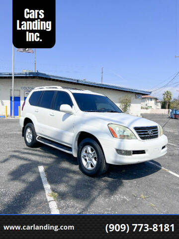 2004 Lexus GX 470 for sale at Cars Landing Inc. in Colton CA
