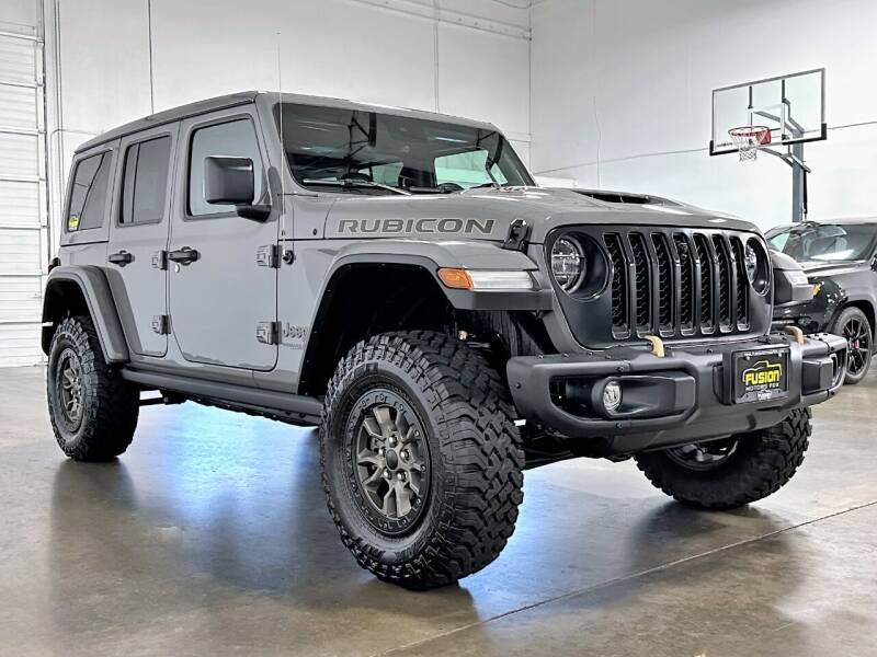 2022 Jeep Wrangler Unlimited for sale at Fusion Motors PDX in Portland OR