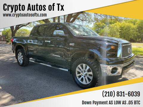 2013 Toyota Tundra for sale at Crypto Autos of Tx in San Antonio TX