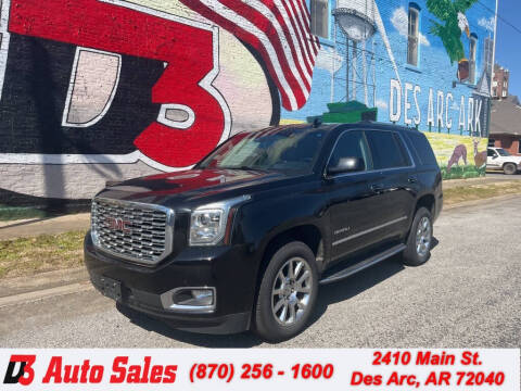 2019 GMC Yukon for sale at D3 Auto Sales in Des Arc AR