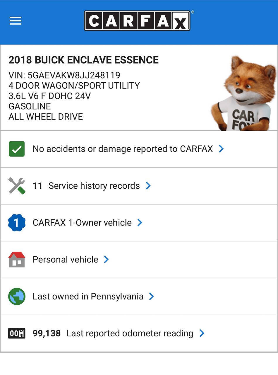 2018 Buick Enclave for sale at White Top Auto in Warrenton, VA