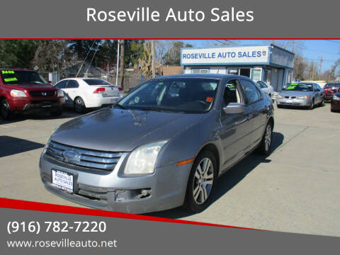 2007 Ford Fusion for sale at Roseville Auto Sales in Roseville CA