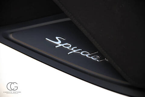 2022 Porsche 718 Boxster Spyder