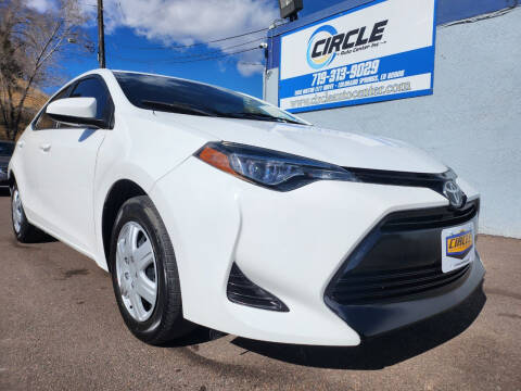 2017 Toyota Corolla for sale at Circle Auto Center Inc. in Colorado Springs CO